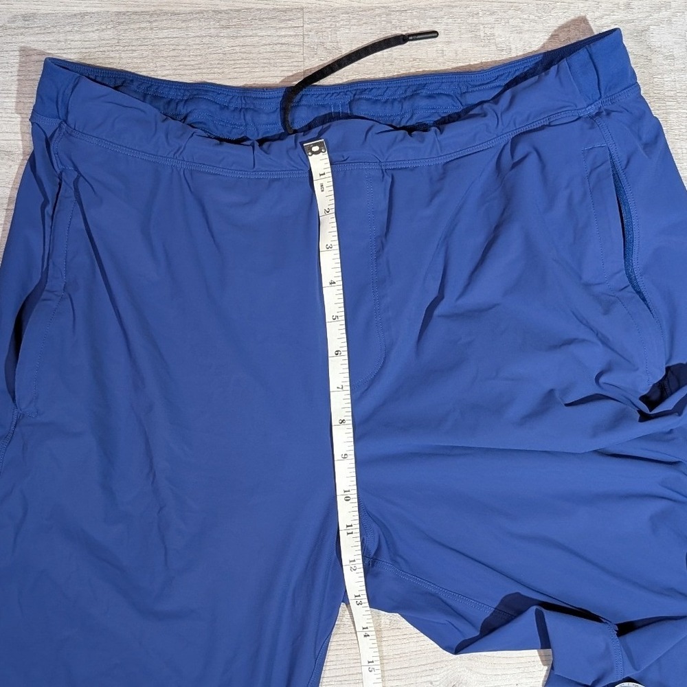Lululemon Athletic Pants Mens XL Blue Drawstring Training Sweatpants Technical - Picture 5 of 10